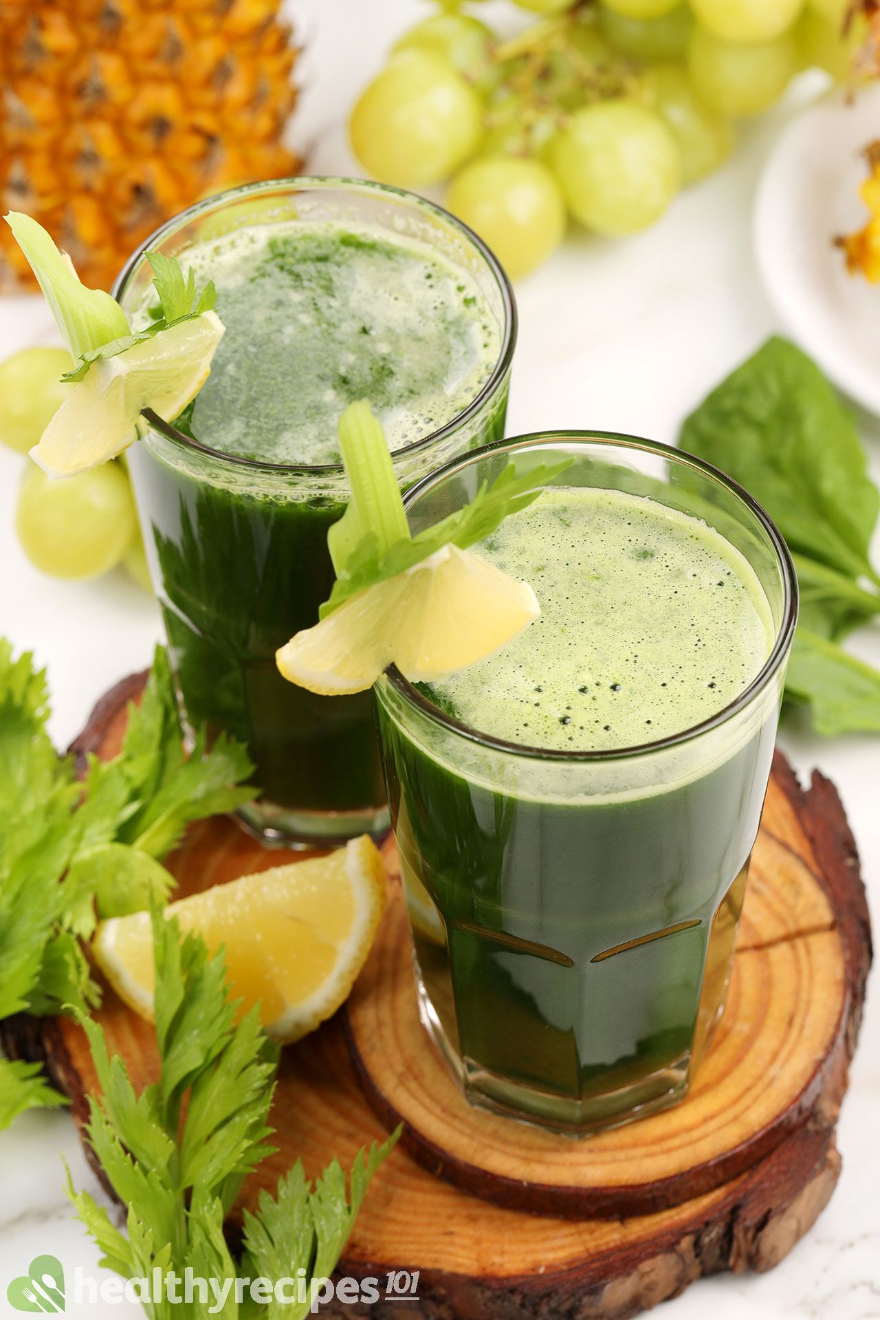 spinach and apple juice benefits