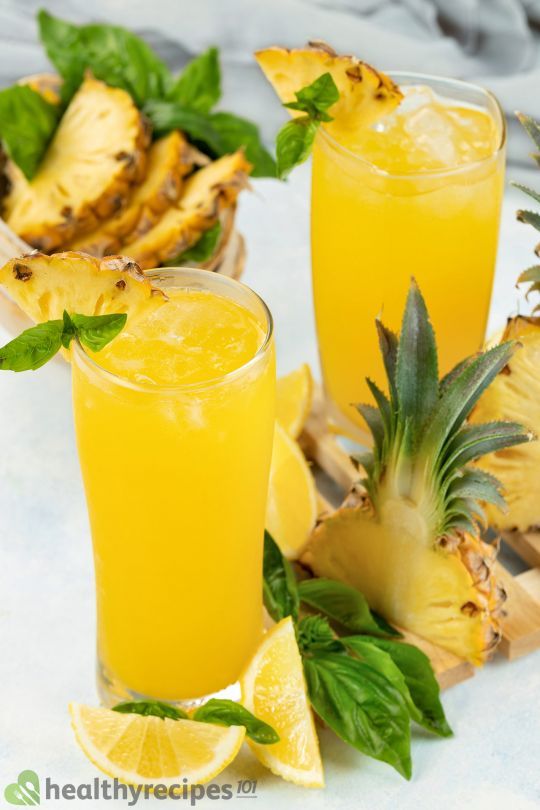 Pineapple Mango Juice Recipe A LowCalorie ProGut Beverage
