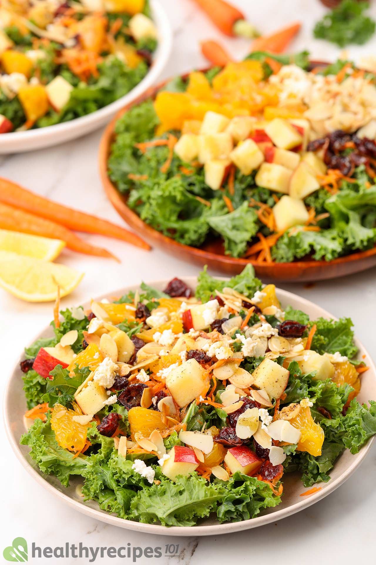 what to eat with this kale salad