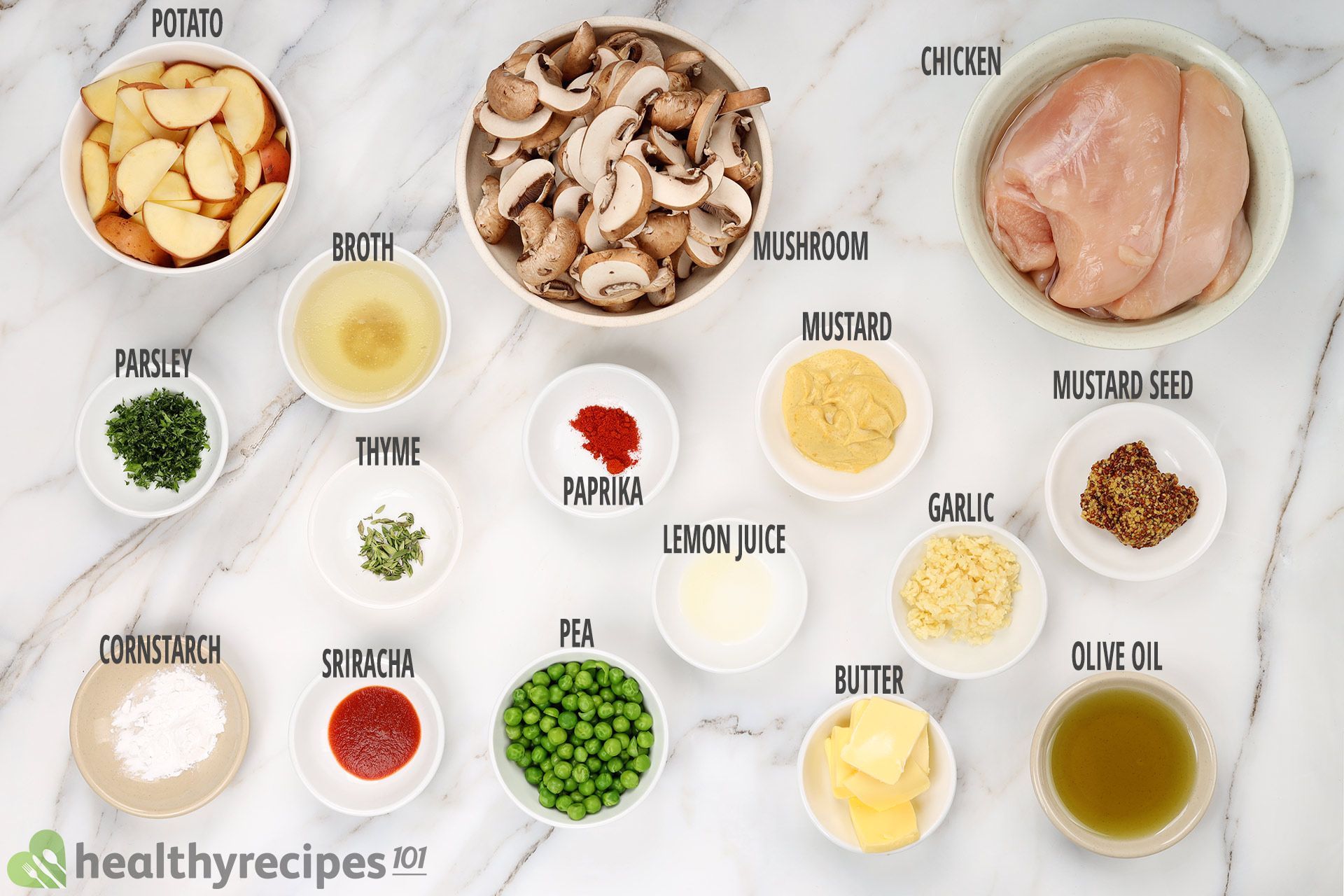 Mustard Chicken Ingredients