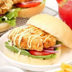 Air Fryer Chicken Sandwich Recipe