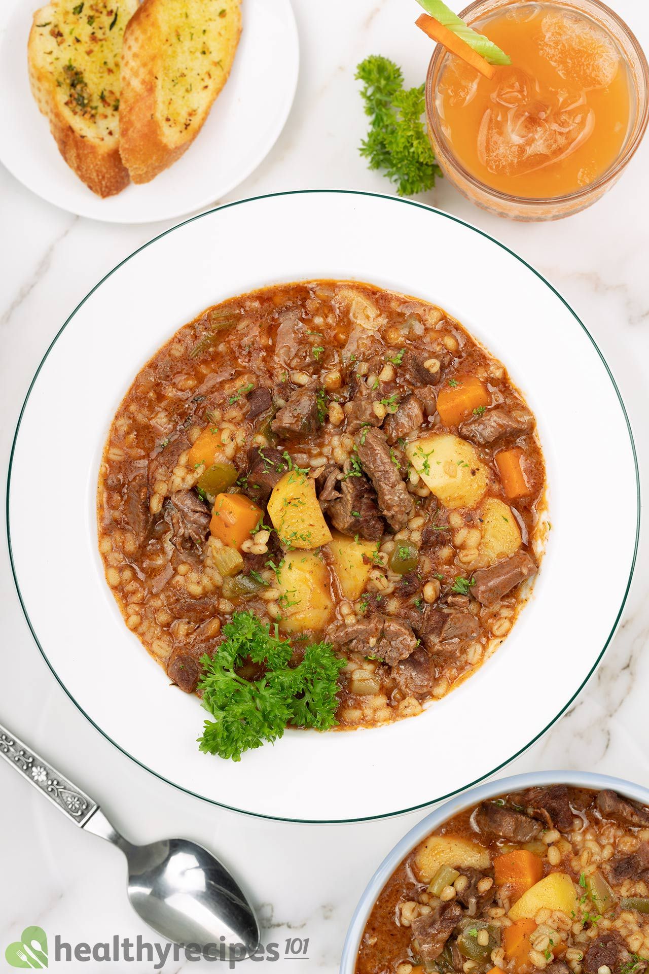 What to Serve With Instant Pot Beef Barley Soup