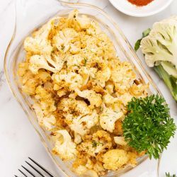 Homemade Roasted Cauliflower Recipe