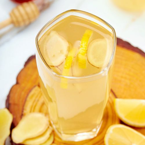 Ginger Lemon Honey Apple Cider Vinegar Recipe DetoxCleansing Juice