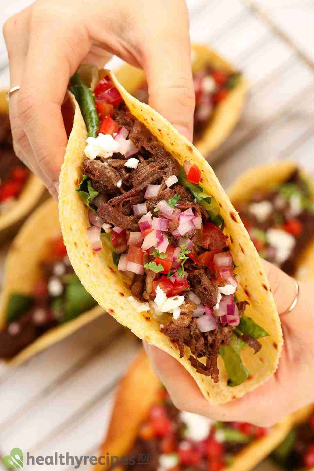 Instant Pot Carne Asada Recipe Easy Juicy Beef and Salsa Tacos