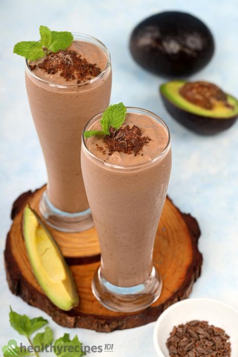 Chocolate Avocado Smoothie Recipe
