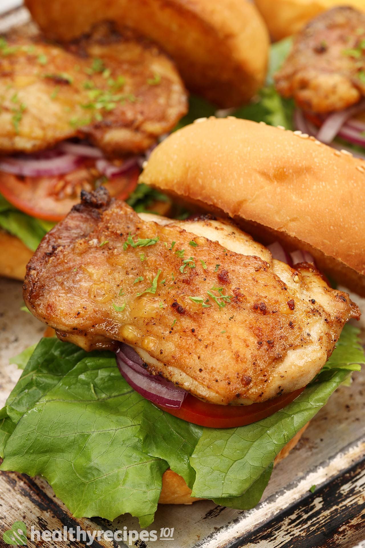 Homemade Air Fryer Chicken Burger Recipe