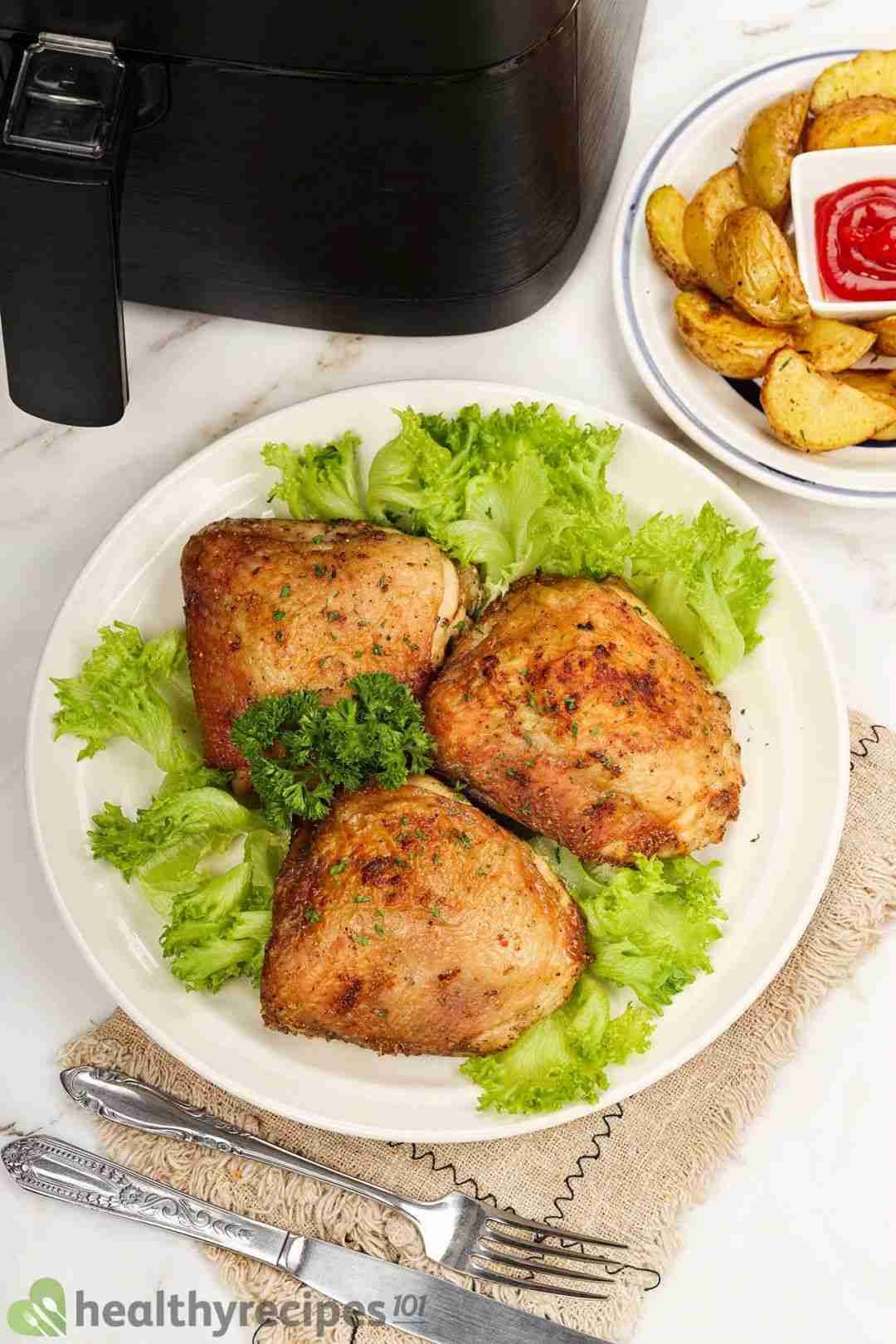 Air Fryer Honey Garlic Chicken Recipe: Simple Take on Chicken and Rice