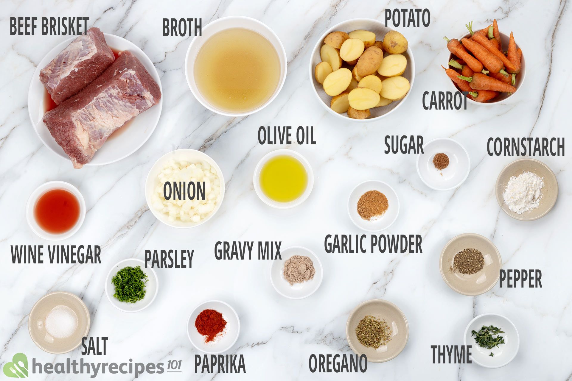 ingredients for instant pot brisket