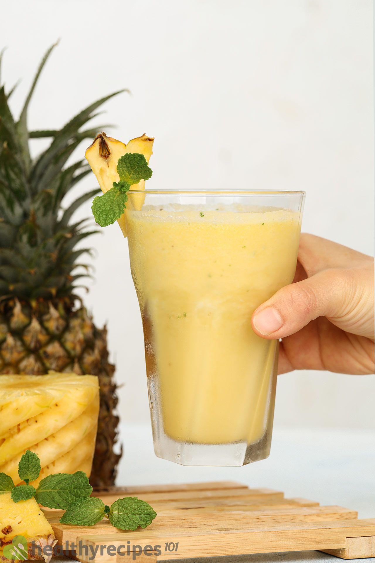 Homemade Pineapple Coconut Smoothie Recipe
