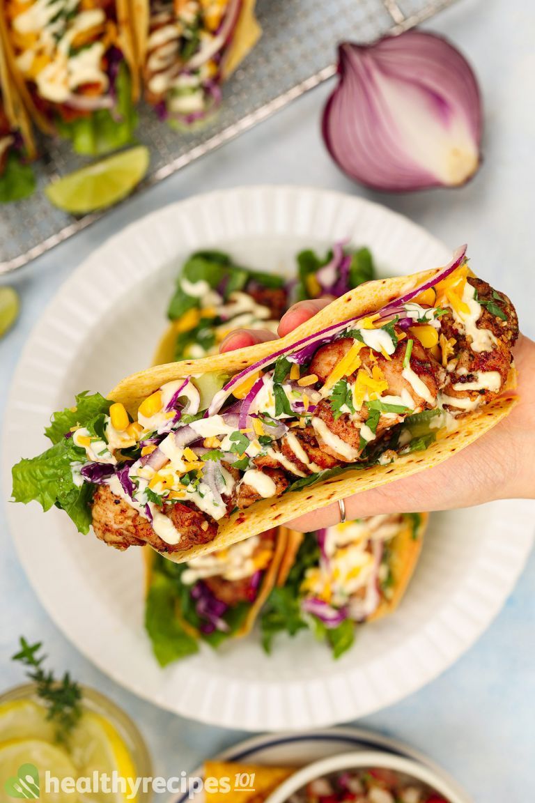 Air Fryer Chicken Tacos Recipe Simple and Perfect for Taco Night