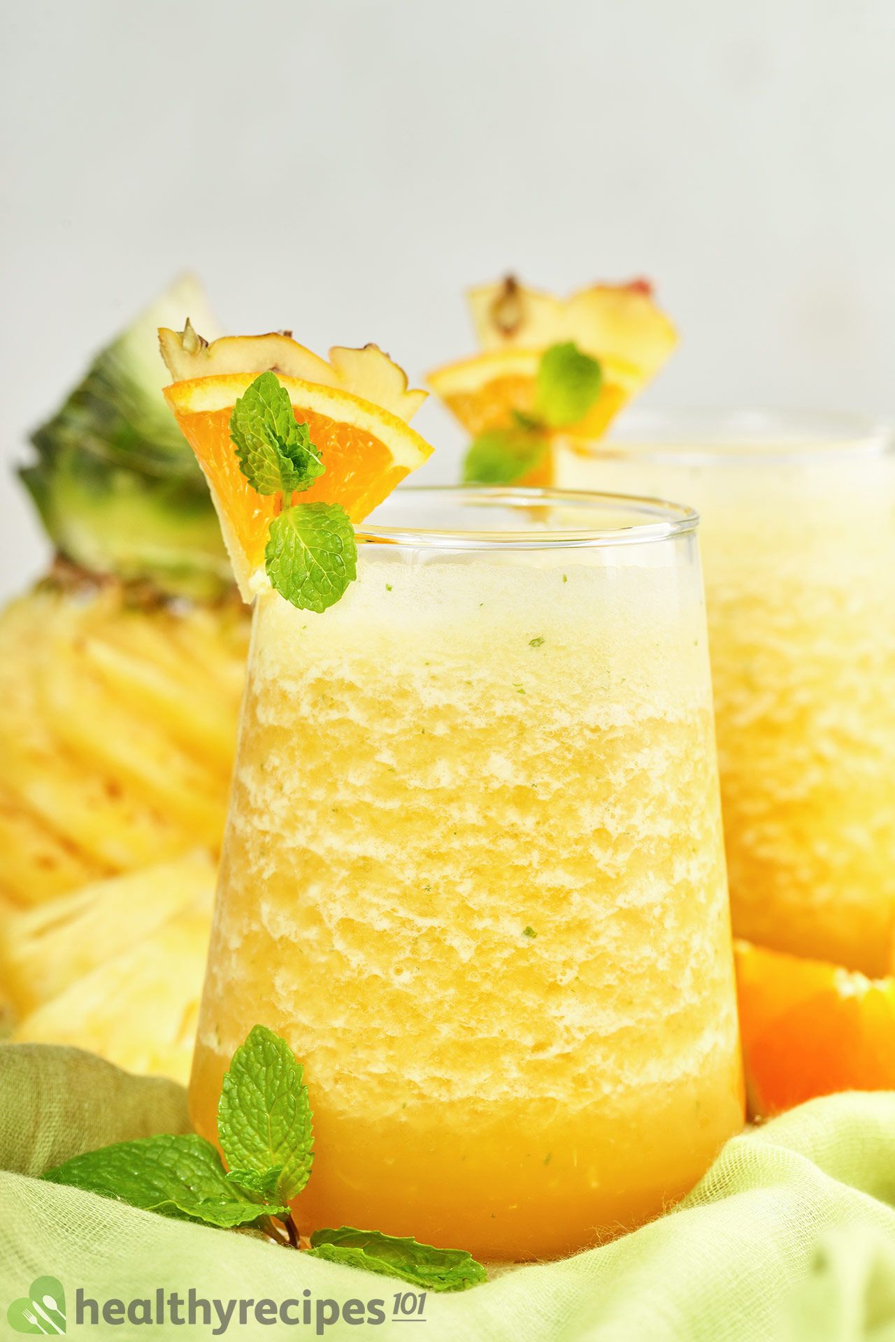 Homemade Orange Pineapple Smoothie Recipe