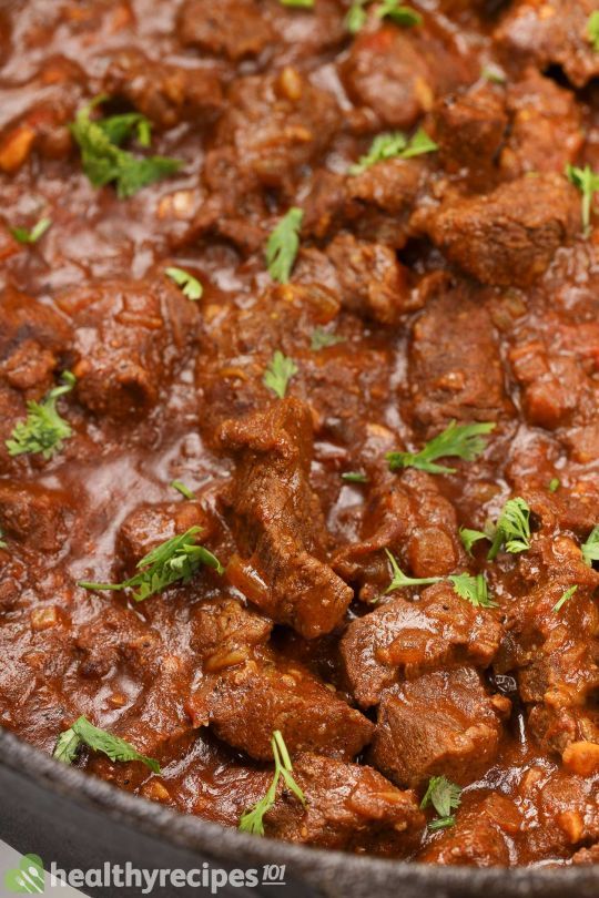 Beef Vindaloo Recipe An Indian Curry With Spices and Vinegar