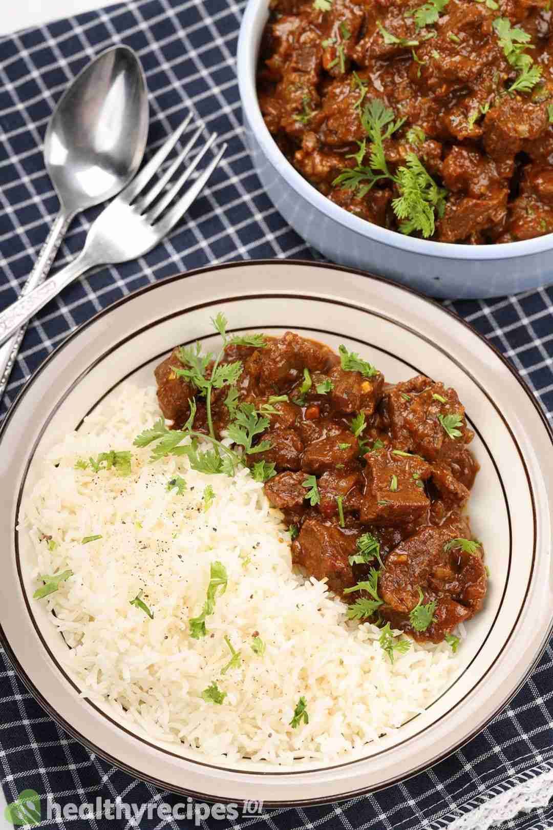 Beef Vindaloo Recipe An Indian Curry With Spices and Vinegar