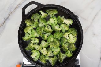 Step 4: Boil the broccoli.
