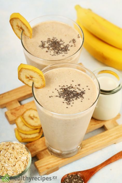 Peanut Butter Oatmeal Smoothie Recipe