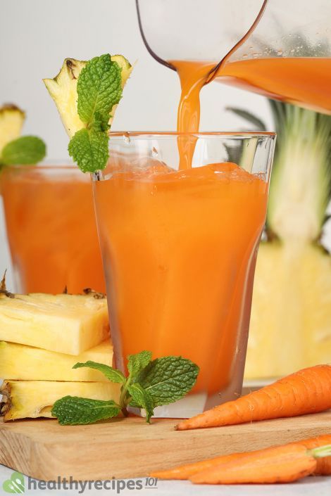 Pineapple Carrot Juice Recipe