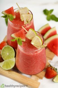 Watermelon Mojito Smoothie Recipe