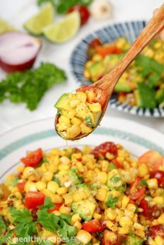 Avocado Corn Salad Recipe
