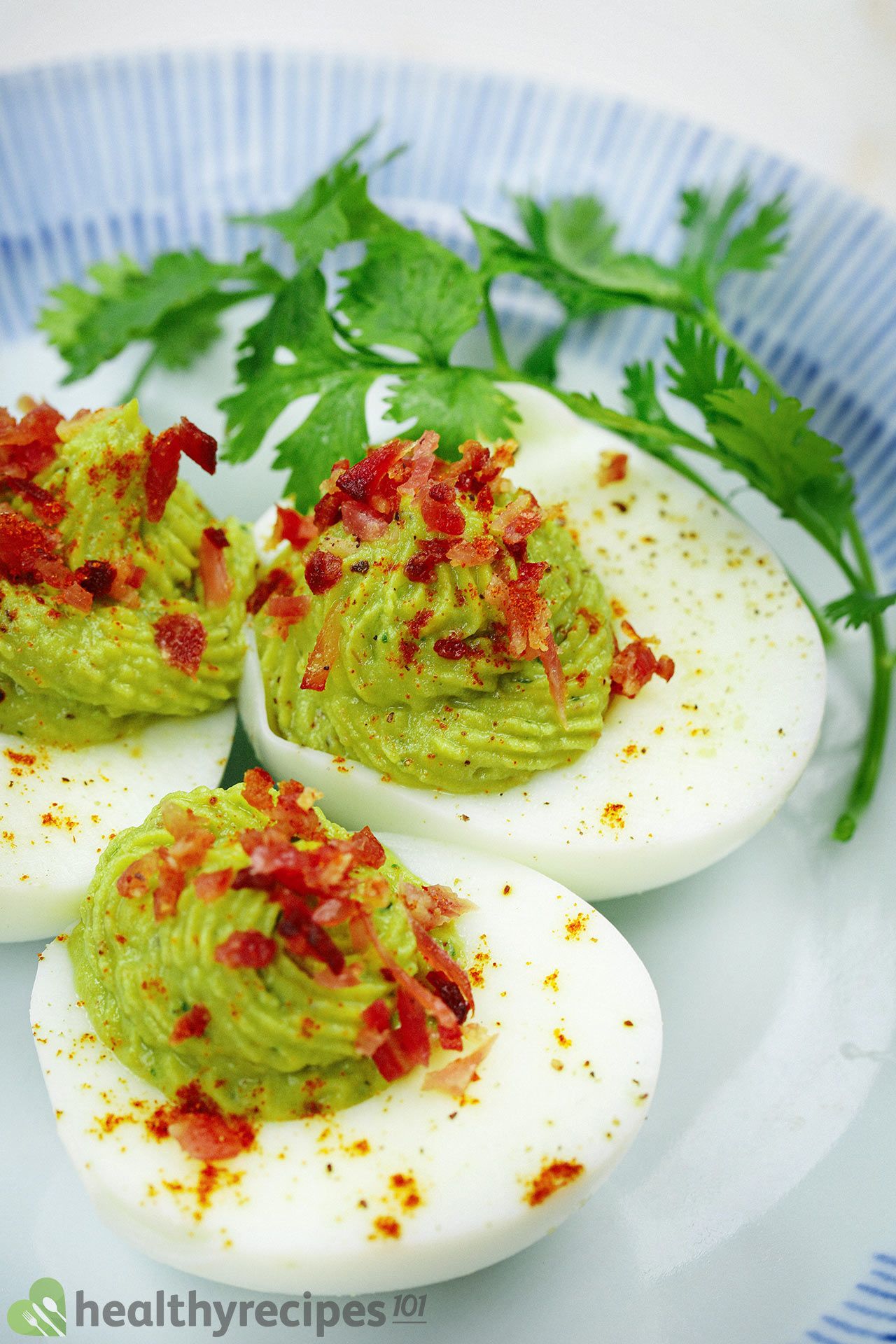 How to Prepare Ingredients for Avocado Deviled Eggs