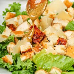 Lemon Kale Caesar Salad Recipe