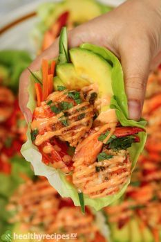 Shrimp Lettuce Wraps Recipe