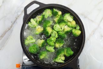 step 2: Boil the broccoli