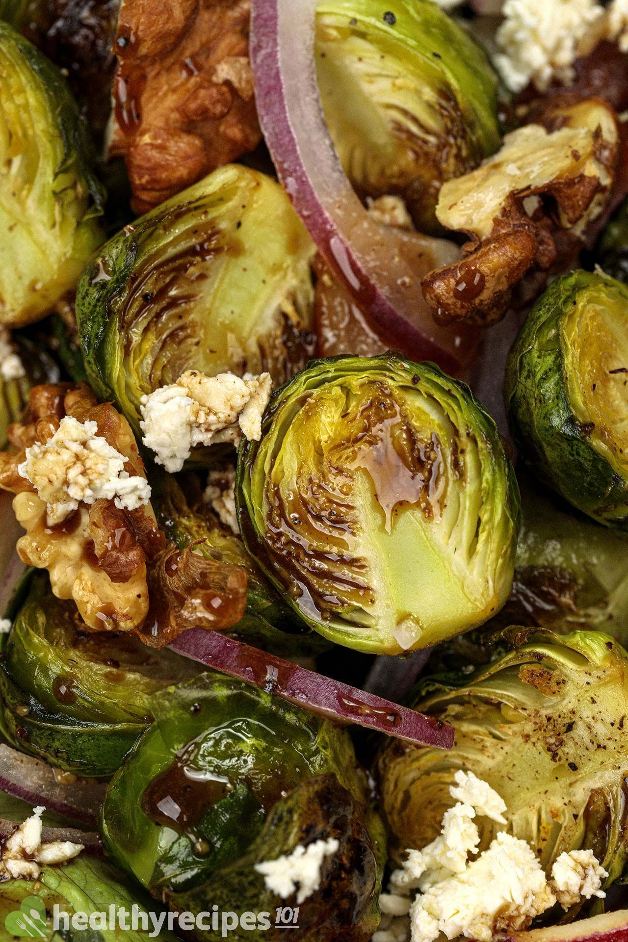 Homemade Grilled Brussel Sprout Salad Recipe