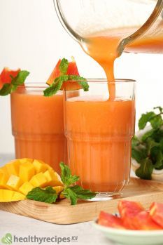 Mango Papaya Smoothie Recipe